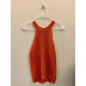 Mango Crochet Top